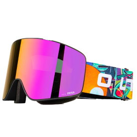 スノーゴーグル OUT OF 24-25 WXG4005 VOID Graffiti / Violet MCI 大人用 ゴーグル くもり止め ダブル レンズ ミラーレンズ メンズ レディース アウトオブ スキー スノーボード【RCP】【メール便不可・宅配便配送】