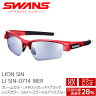 SWANS サングラス LI SIN-0714 MER LION SIN メタリックレッド×ブラック