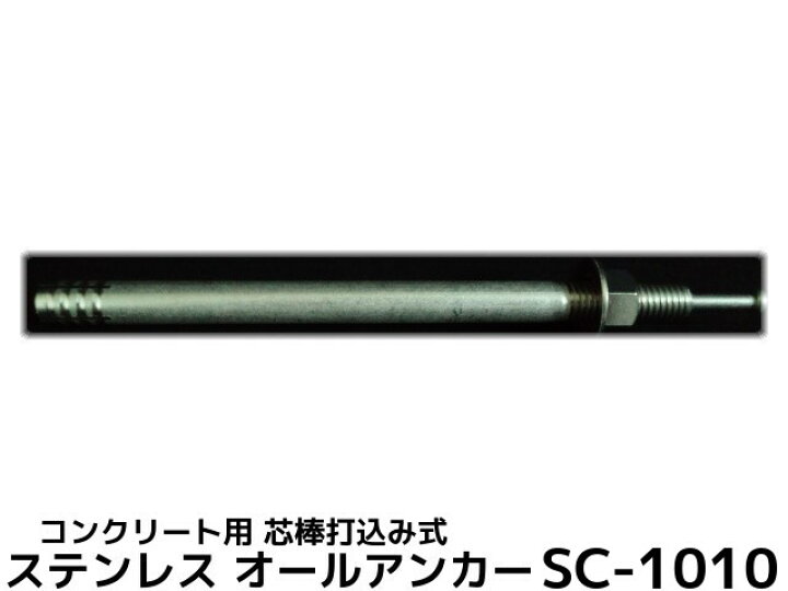 楽天市場】サンコーテクノ オールアンカー SC-1010 M10×100mm 1本 