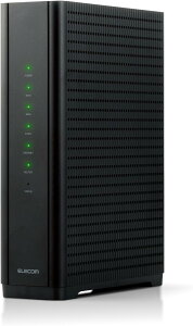 ELECOM�b�G���R�� Wi-Fi���[�^�[ 5765+2882+688Mbps �u���b�N WRC-BE94XSD-B [Wi-Fi 7(be) /IPv6�Ή�]