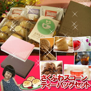 紅茶 ティーバッグ 「ティーバッグ紅茶&スコーンギフト」 詰め合わせ 福袋 【宅配便:送料無料】【楽ギフ_包装選択】【楽ギフ_のし宛書】【楽ギフ_メッセ】スコーン