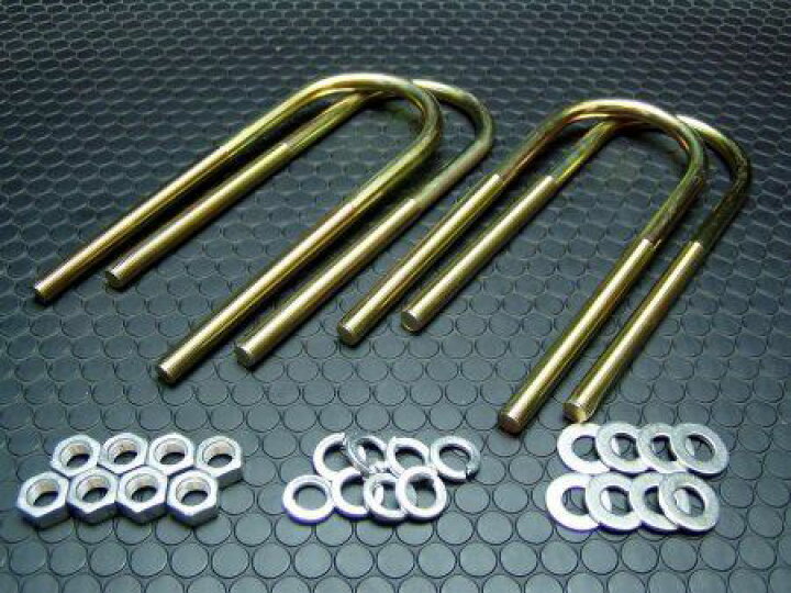楽天市場】ハイエース 200系 ロワリングブロック Uボルトキット 2WD  