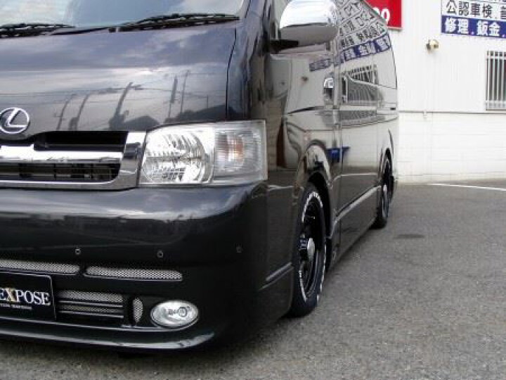 楽天市場】200系 ハイエース T.S.W DAYTONA デイトナ ［BLACK］ 16X7 