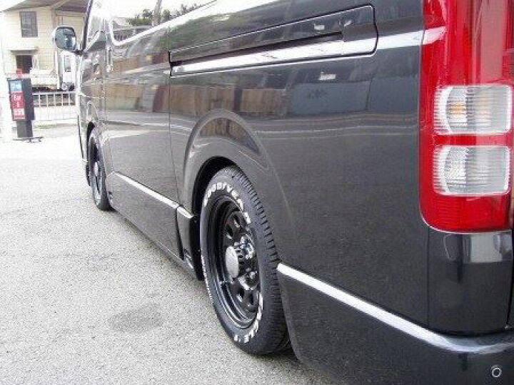 楽天市場】200系 ハイエース T.S.W DAYTONA デイトナ ［BLACK］ 16X7 