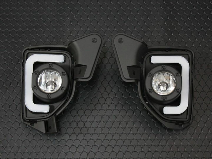 楽天市場】ハイエース 200系 4型 LEDBAR デイライト フォグランプ LED 