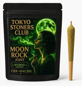 Tokyo Stoner�fs Club�yMOONROCK JOINT Hybrid�zCBX×H4CBH ���l�l���� THC �t���[ CDT�e���y�� ���Z�x VAPE ���F�|���C�U�[ 510�K�i CBD���L�b�h �d�q�^�o�R �A�g�}�C�U�[ �e���y�� �I�C�� �J���i�r�X cannabis ��