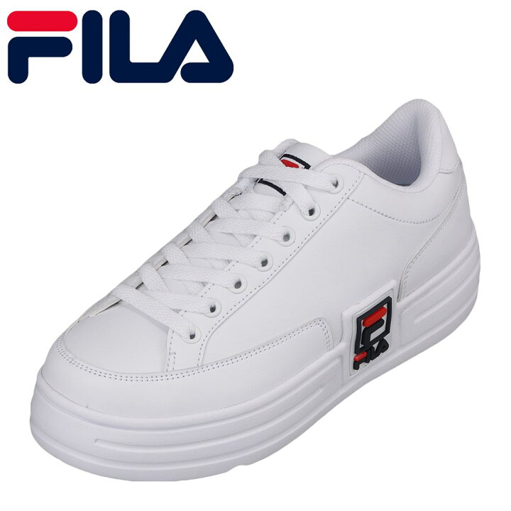 楽天市場 フィラ Fila F0617 レディース靴 靴 シューズ 3e相当 スニーカー 独占販売 韓国 人気モデル 大きいサイズ対応 ホワイト Sp Shoe Plaza シュープラザ