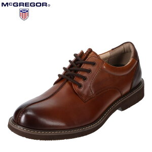 マックレガー McGREGOR MC8030 メンズ靴 靴 シューズ 3E相当 カジュアルシューズ 本革 レザー センターシーム トレンド 小さいサイズ対応 ブラウン SP
