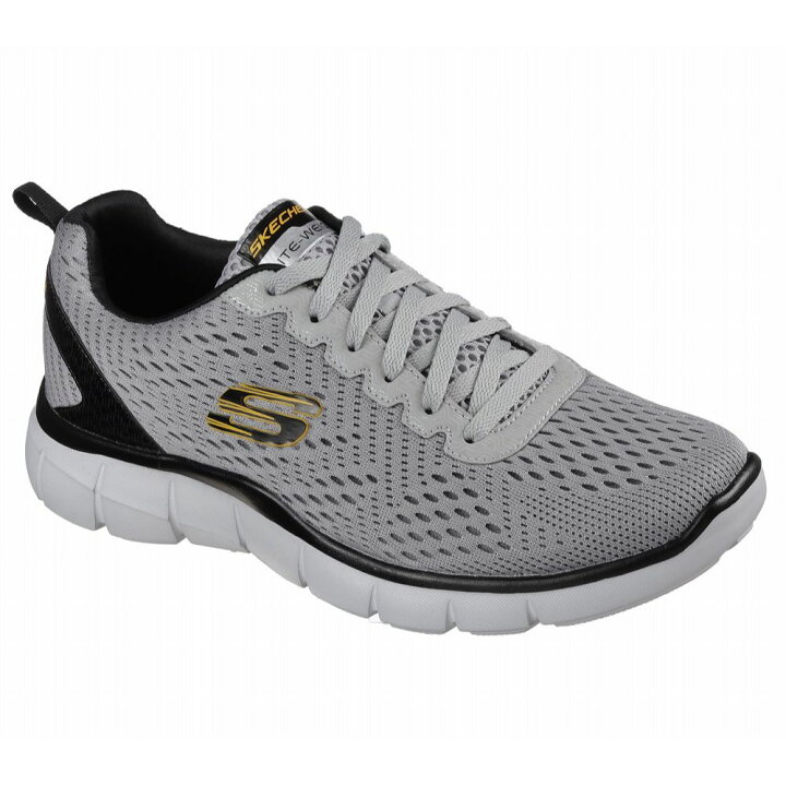 楽天市場 スケッチャーズ Skechers メンズ靴 靴 シューズ 2e相当 スポーツシューズ 低反発 Strategic Head Turner 大きいサイズ対応 グレー Sp Shoe Plaza シュープラザ