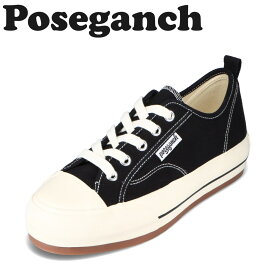 ポーズガンツ POSEGANCH PG-003 レディース靴 靴 シューズ 3E相当 スニーカー 厚底スニーカー ローカットスニーカー ボリュームソール 韓国ファッション MUSUBI ムスビ 人気 ブランド おしゃれ ブラック SP