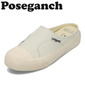 ポーズガンツ POSEGANCH PG-007 レディース靴 靴 シューズ 3E相当 スニーカー スライドスニーカー スリッポン 厚底 ボリュームソール 韓国ファッション 履きやすい 人気 ブランド おしゃれ ホワイト SP
