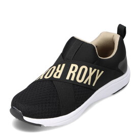 ロキシー ROXY RFT235601T レディース靴 靴 シューズ 2E相当 スニーカー スリッポン 通気性 軽量 低反発 ロゴ 人気 ブランド ブラック×ベージュ SP