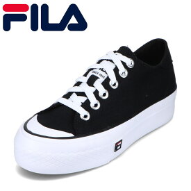 【全品P10倍！24日&25日20:00～4H限定】フィラ FILA 5CM01699014 レディース靴 靴 シューズ 2E相当 スニーカー キャンバススニーカー 厚底スニーカー ローカットスニーカー コートタイプ シンプル 人気 ブランド ブラック SP