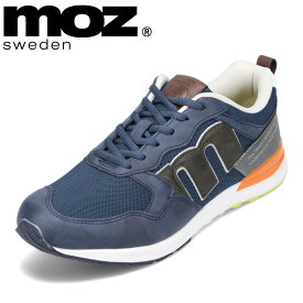 モズ スウェーデン MOZ sweden 3220 メンズ靴 靴 シューズ 2E相当 スニーカー ローカットスニーカー カジュアル クラシック 軽量 クッション中敷き 人気 ブランド ネイビー SP