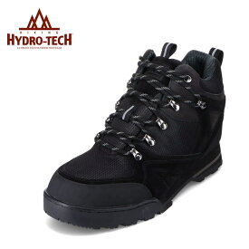 ハイドロテック HYDRO TECH HD6362 メンズ靴 靴 シューズ 3E相当 アウトドアシューズ ハイキングシューズ 防水 防滑 抗菌 アーチサポート リフレクター 反射板 ブラック SP
