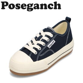 ポーズガンツ POSEGANCH PG-003 レディース靴 靴 シューズ 3E相当 スニーカー PG MUSUBI 厚底 おしゃれ 韓国 人気 ブランド ネイビー SP