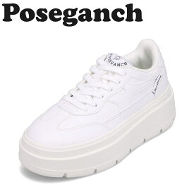 ポーズガンツ POSEGANCH PG-010 レディース靴 靴 シューズ 3E相当 スニーカー PG MAGNET 厚底 おしゃれ 韓国 人気 ブランド ホワイト SP
