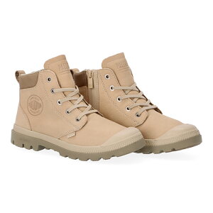 【全品P10倍!24日20:00〜62H限定】パラディウム PALLADIUM 79027 メンズ靴 靴 シューズ 3E相当 スニーカー ブーツ 軽量 軽い 防水 雨 晴雨兼用 レザー ジッパー ファスナー マホガニー SP