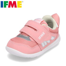 【楽天スーパーSALE★最大50％OFF】イフミー IFME 20-4302 キッズ靴 子供靴 靴 シューズ 3E相当 スニーカー キッズシューズ 子供靴 ベビーシューズ 軽量 リフレクター 面テープ 着脱簡単 人気 ブランド ピンク SP