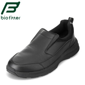 バイオフィッター biofitter BF-1116 メンズ靴 靴 シューズ 4E相当 スニーカー ウォーキングシューズ 防水 雨 ゆったり 4E 抗菌 防臭 反射板 ブラック SP