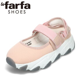 ラファーファ la farfa LF-901 レディース靴 靴 シューズ 4E相当 厚底スニーカー 幅広 ローカットスニーカー ストラップシューズ 人気 ブランド ピンク SP