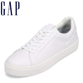 【楽天スーパーSALE★最大50％OFF】ギャップ GAP GPU92444C メンズ靴 靴 シューズ 2E相当 ローカットスニーカー ワントーン トレンド シンプル 人気 ブランド ホワイト SP