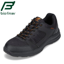バイオフィッター biofitter BF-1118 メンズ靴 靴 シューズ 4E相当 スニーカー ウォーキングシューズ 防水 幅広 4E 抗菌 防臭 反射板 ブラック SP