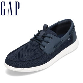 ギャップ GAP GPM22424C メンズ靴 靴 シューズ 3E相当 デッキシューズ カジュアルシューズ 柔らかい シンプル 人気 ブランド ネイビー SP