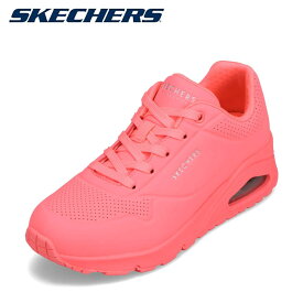 スケッチャーズ SKECHERS 73690 レディース靴 靴 シューズ 2E相当 ローカットスニーカー UNO -STAND ON AIR エアクッション クッション性 人気 ブランド コーラル SP