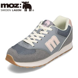 【エントリー全品P14倍！6日〜9日】モズ スウェーデン MOZ sweden MOZ-200 レディース靴 靴 シューズ 2E相当 スニーカー 北欧 シンプル ロゴ ローカットスニーカー 人気 ブランド グレー SP