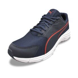 【全品P5倍！6日〜9日まで】プーマ PUMA 311455.03M メンズ靴 靴 シューズ スニーカー ウォーキングシューズ エクスペダイト ワイド NU3 幅広 クッション性 人気 ブランド ネイビー×レッド SP