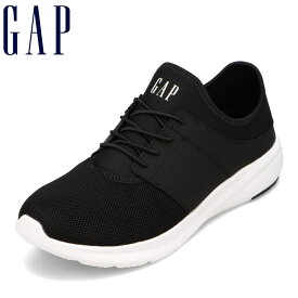 【全品P5倍！6日〜9日まで】ギャップ GAP GPU22506CW レディース靴 靴 シューズ 2E相当 スニーカー 軽量 疲れにくい キックバック 2WAY ローカットスニーカー シンプル ブラック SP
