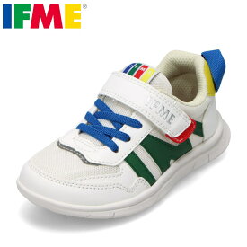 【全品P5倍！6日〜9日まで】イフミー IFME 20-5309 キッズ靴 靴 シューズ 3E IFME LIGHT 軽量ソールスニーカー 運動靴 通園 通学 体育 軽量 ローカットスニーカー 面ファスナー 着脱簡単 シンプル マルチカラー SP