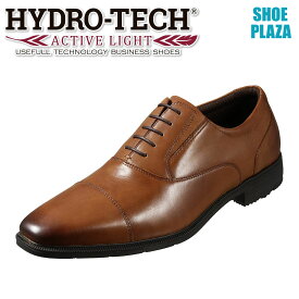 ハイドロテック・アクティブライト HYDRO-TECH ACTIVE LIGHT HD1400 メンズ靴 3E相当 ビジネスシューズ 軽量 本革 ストレートチップ 小さいサイズ対応 大きいサイズ対応 ライトブラウン SP