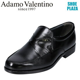 アダモヴァレンチノ Adamo Valentino AV102 メンズ靴 靴 シューズ 3E相当 ビジネスシューズ 本革 ヤギ革 アーチクッション インソール 小さいサイズ対応 ブラック SP