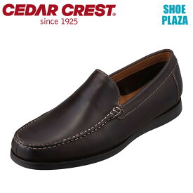 セダークレスト CEDAR CREST CC-1930 メンズ靴 靴 シューズ 3E相当 カジュアルシューズ 本革 レザー 抗菌 防臭 スリッポン 楽 ダークブラウン SP