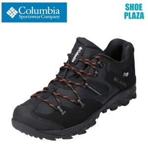 コロンビア columbia YM4204 メンズ靴 靴 シューズ 2E相当 アウトドアシューズ トレッキング ハイキング 防水 透湿 大きいサイズ対応 ブラック SP