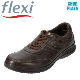 フレクシー Flexi IMFX50810 メンズ靴 靴 シューズ 3E相当 カジュアルシューズ 本革 レザー シーズンレス 定番 合わせやすい 履き回し ダークブラウン SP