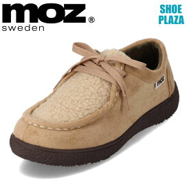 モズ スウェーデン MOZ sweden MOZ-326364 レディース靴 靴 シューズ 2E相当 チロリアンシューズ フラットシューズ ローカット モカシン カジュアルシューズ 歩きやすい マニッシュ メンズライク 人気 ブランド ベージュ SP