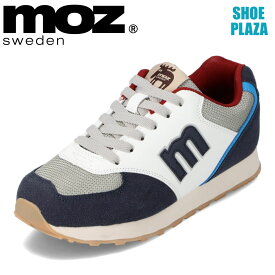 モズ スウェーデン MOZ sweden MOZ-900 レディース靴 靴 シューズ 2E相当 ローカットスニーカー ロゴ シンプル 人気 ブランド おしゃれ かわいい ネイビー SP