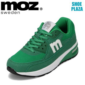モズ スウェーデン MOZ sweden MOZ-920 レディース靴 靴 シューズ 2E相当 ローカットスニーカー エアソール クッション性 ロゴ シンプル 人気 ブランド グリーン SP