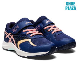 アシックス asics 1154A140 キッズ靴 子供靴 靴 シューズ 2E相当 ローカットスニーカー スポーツシューズ 子供 女の子 消臭 運動 体育 スポーツ ランニング 通学 学校 人気 ブランド ネイビー×ピンク SP