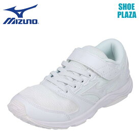 ミズノ MIZUNO K1GM214101 キッズ靴 子供靴 靴 シューズ 2E相当 スポーツシューズ ランニングシューズ TRANSDASH3(BELT) 限定 オリジナル ホワイト×ホワイト SP