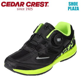 【全品P10倍！4日&5日20:00～4H限定】セダークレスト CEDAR CREST CC-3109 キッズ靴 子供靴 靴 シューズ 2E相当 スポーツシューズ ダイヤルシューズ 人気 フィット感 ピッタリ ブラック SP