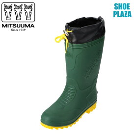 【楽天スーパーSALE★最大50％OFF】ミツウマ MITSUUMA MRB-1046 メンズ靴 靴 シューズ 3E相当 レインブーツ カバー付き ドローコード 長靴 長ぐつ 大きいサイズ対応 カーキ SP