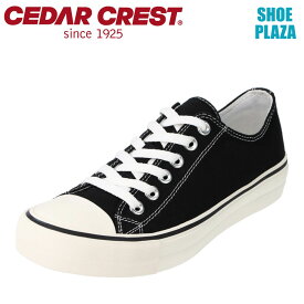 セダークレスト CEDAR CREST CC-9408 メンズ靴 靴 シューズ 3E相当 スニーカー ローカット 定番 シンプル eco エコ SDGs ブラック SP