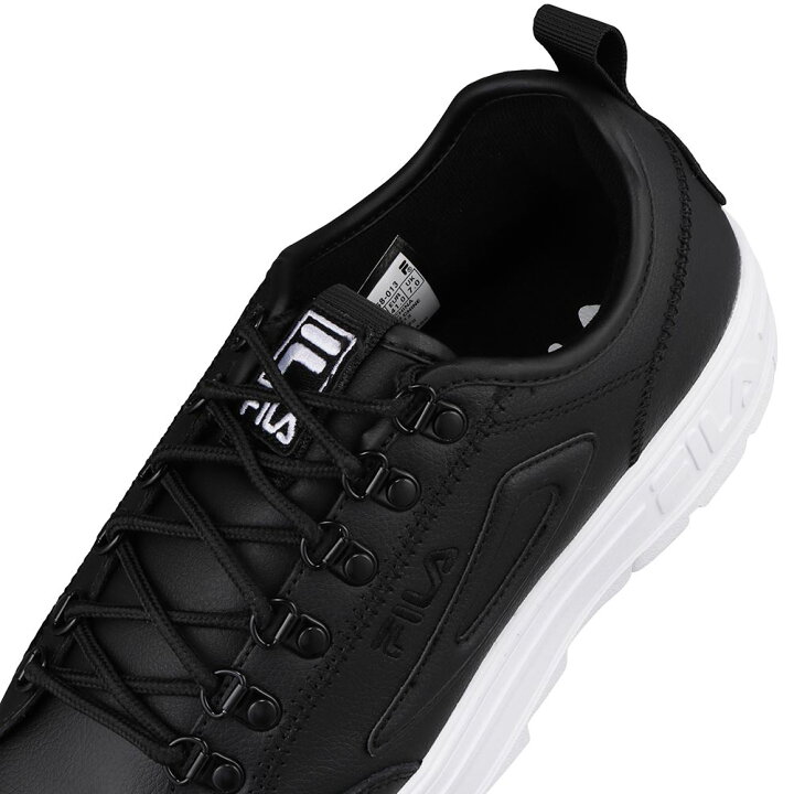 楽天市場 フィラ Fila F51 メンズ靴 靴 シューズ 2e相当 スニーカー 厚底 厚い ソール ボリューム ボリューミー 大きいサイズ対応 ブラック Tsrc 東京靴流通センター 楽天市場店