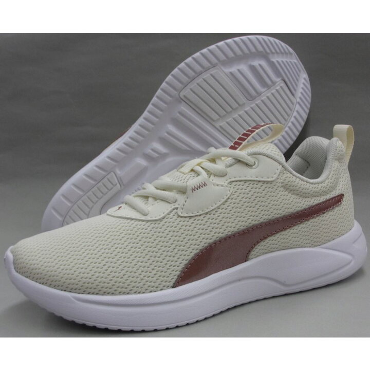 楽天市場 プーマ Puma 04l レディース靴 靴 シューズ 2e相当 スポーツシューズ ランニングシューズ 軽量 レザルブル メタリック ウィメンズ 大きいサイズ対応 オフホワイトピンク Tsrc 東京靴流通センター 楽天市場店