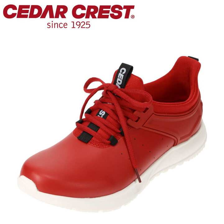 楽天市場 セダークレスト Cedar Crest Cc 1102 メンズ靴 靴 シューズ 3e相当 スニーカー 軽量 軽い 滑りにくい すべりにくい クッション性 レッド Tsrc 東京靴流通センター 楽天市場店