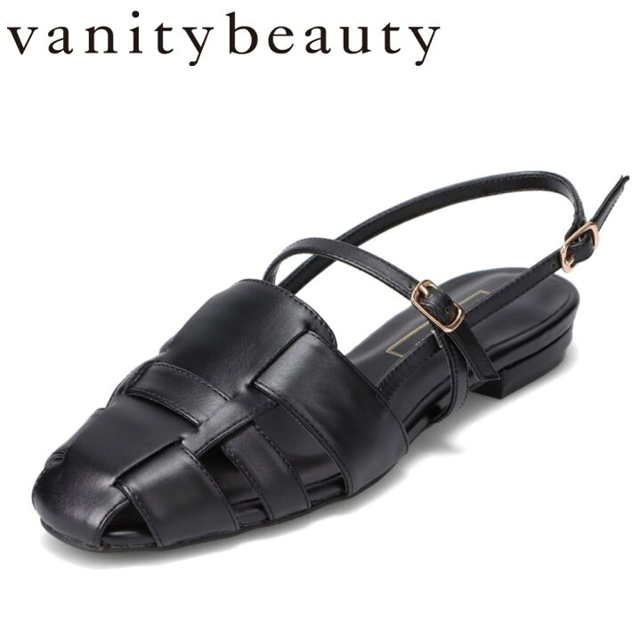 楽天市場 バニティービューティー Vanitybeauty Va レディース靴 靴 シューズ 2e相当 サンダル グルカサンダル 低反発インソール トレンド ブラック Tsrc 東京靴流通センター 楽天市場店